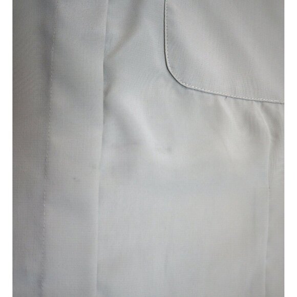 WOMEN'S BEIGE SILKY TEXTURED BLOUSE - TAN JAY - SIZE 12 - Picture 3 of 5